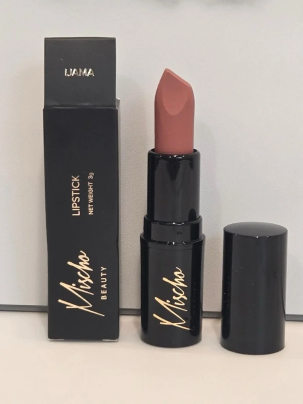 Mischo Beauty Cream Lipstick in IJAMA (nude) NEW! Full Size!
